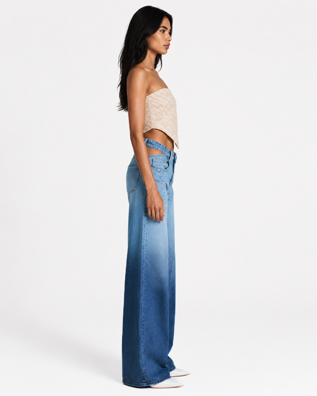 Slashed Pants